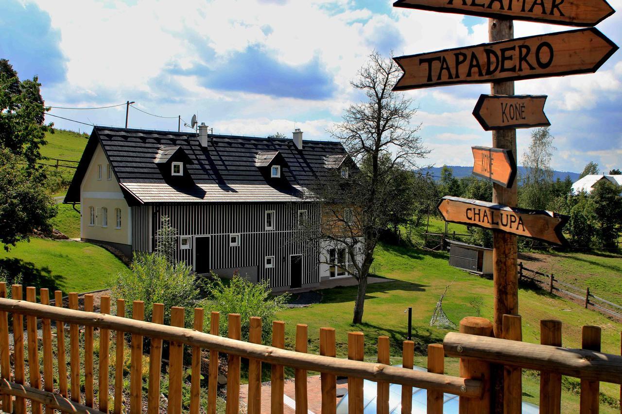 Вилла Ranch Bystra Bystra nad Jizerou Экстерьер фото