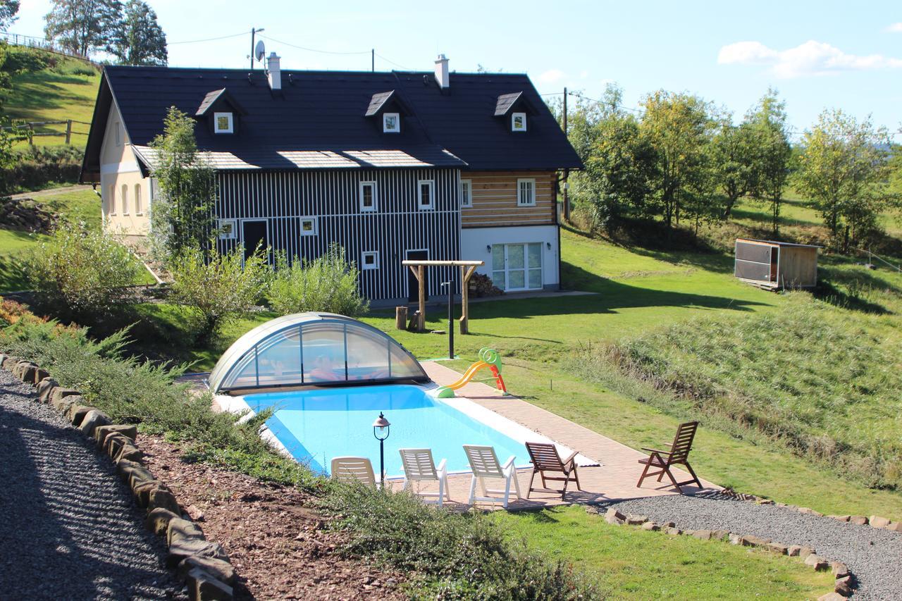 Вилла Ranch Bystra Bystra nad Jizerou Экстерьер фото
