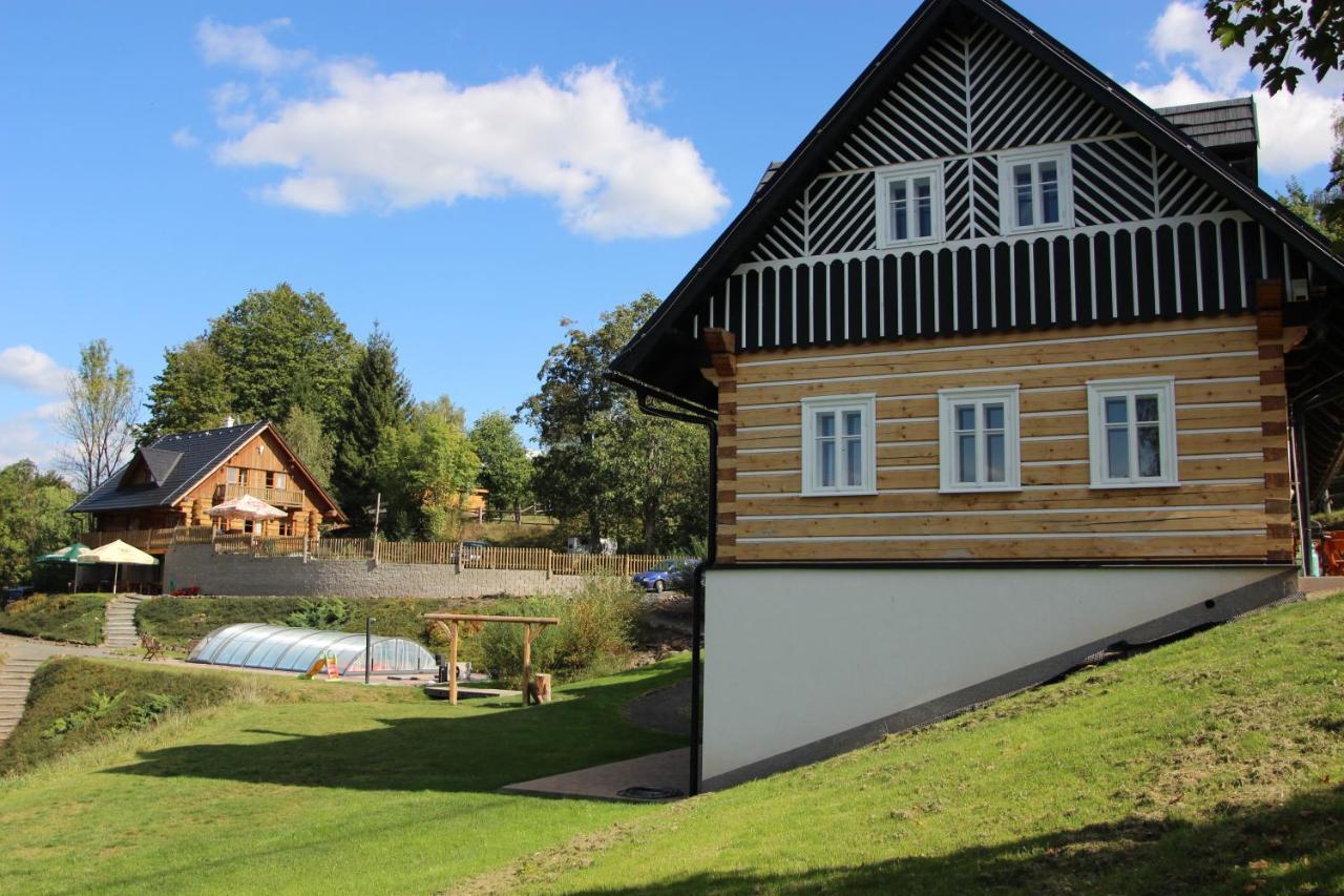 Вилла Ranch Bystra Bystra nad Jizerou Экстерьер фото